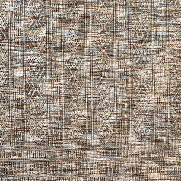 Livabliss Terrace Collection Machine Woven Polypropylene Rug for Entryway Balcony or Patio Yellow, Mustard 3'11" x 5'7" TRC2304-31157