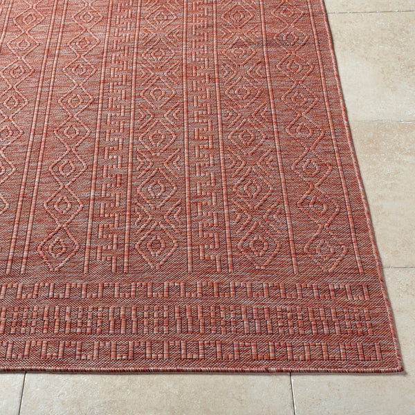 Livabliss Terrace Geometric Polypropylene Indoor Outdoor Rug Woven in Turkey for High Traffic Rooms TRC2306-9212