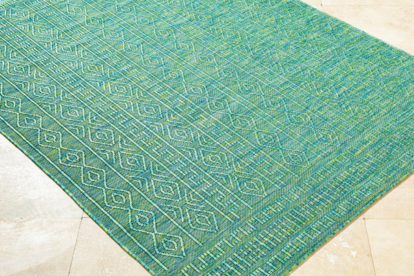 Livabliss Terrace Turkish Polypropylene Area Rug Weather Resistant Indoor Outdoor Living Room TRC2307-9212