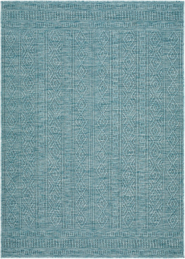 Livabliss Terrace Geometric Polypropylene Indoor Outdoor Rug Uv Resistant Entryway Accent TRC2308-2211