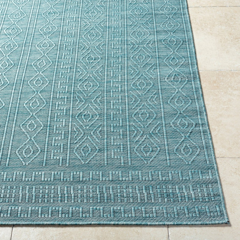 Livabliss Terrace Geometric Polypropylene Indoor Outdoor Rug Uv Resistant Entryway Accent TRC2308-2211