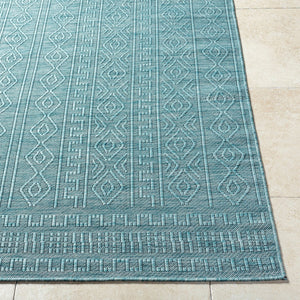 Livabliss Terrace Geometric Polypropylene Indoor Outdoor Rug Uv Resistant Entryway Accent TRC2308-2211