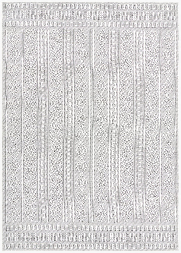 Livabliss Terrace Collection Polypropylene Machine Woven Rug for Entryways and High Traffic Zones Light Beige, Cr 2' x 2'11" TRC2310-2211