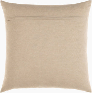 Surya Torrid 18"X18" Durable Accent Pillow - Modern Cotton Design For Chic Home Decor & Comfort Oatmeal Cotton,Cotton Trd003-1818p