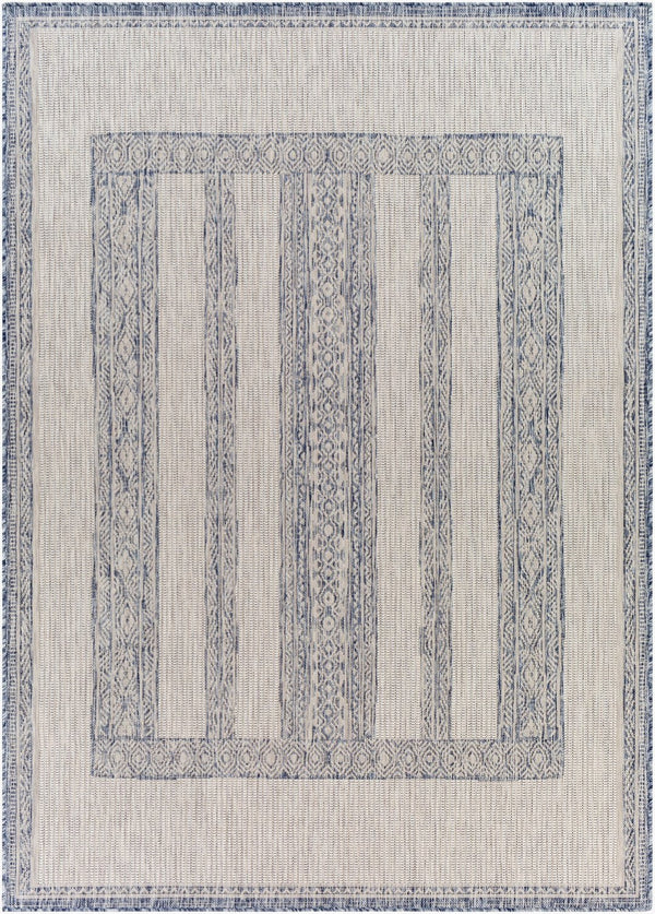Livabliss Tuareg Flatweave Polypropylene Area Rug Turkish Woven Bohemian Pattern for Indoor Outdoor TRG2302-9212