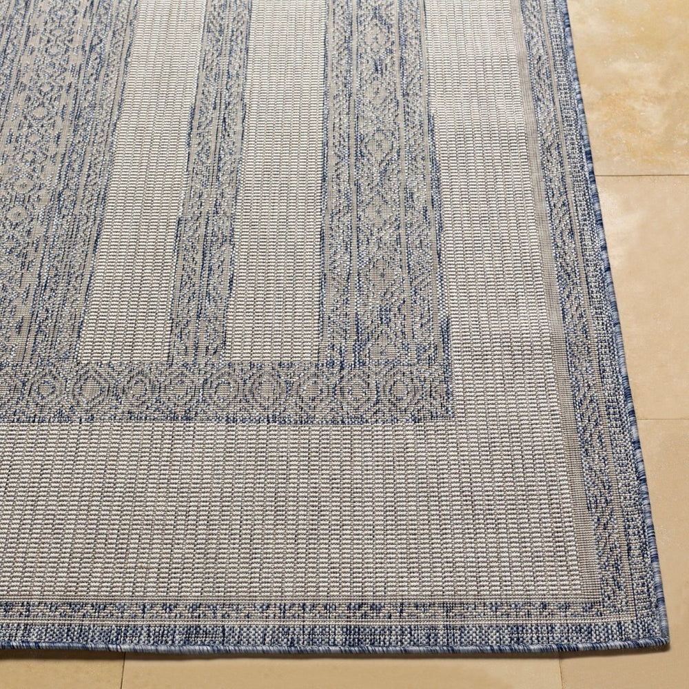 Livabliss Tuareg Flatweave Polypropylene Area Rug Turkish Woven Bohemian Pattern for Indoor Outdoor TRG2302-9212