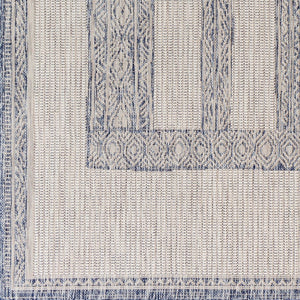 Livabliss Tuareg Flatweave Polypropylene Area Rug Turkish Woven Bohemian Pattern for Indoor Outdoor TRG2302-9212