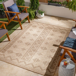Livabliss Tuareg Flatweave Polypropylene Area Rug Turkish Woven for Indoor Outdoor Living TRG2311-9212
