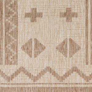 Livabliss Tuareg Flatweave Polypropylene Area Rug Turkish Woven for Indoor Outdoor Living TRG2311-9212