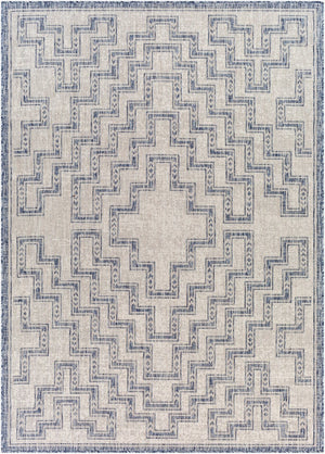 Livabliss Tuareg Bohemian Global Flatweave Polypropylene Area Rug for Living Room or Patio TRG2314-9212