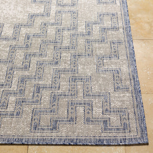 Livabliss Tuareg Bohemian Global Flatweave Polypropylene Area Rug for Living Room or Patio TRG2314-9212