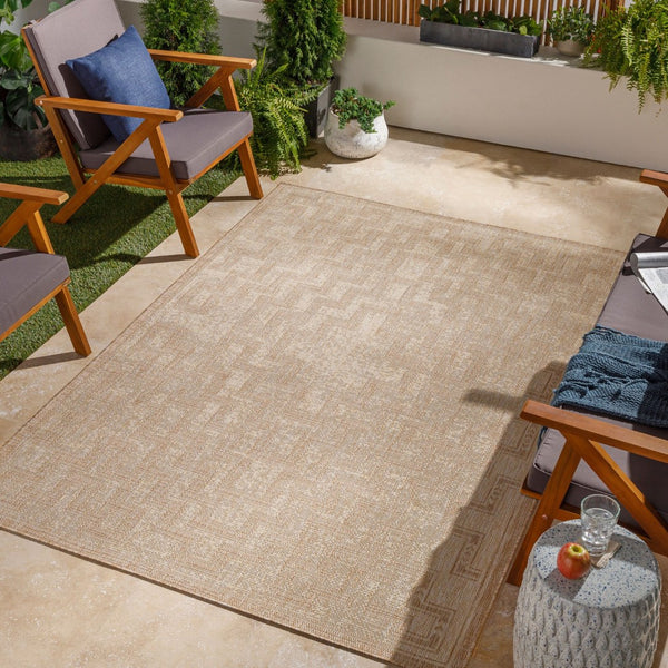 Livabliss Tuareg Geometric Global Area Rug Polypropylene Woven Fade Resistant Indoor Outdoor TRG2315-9212