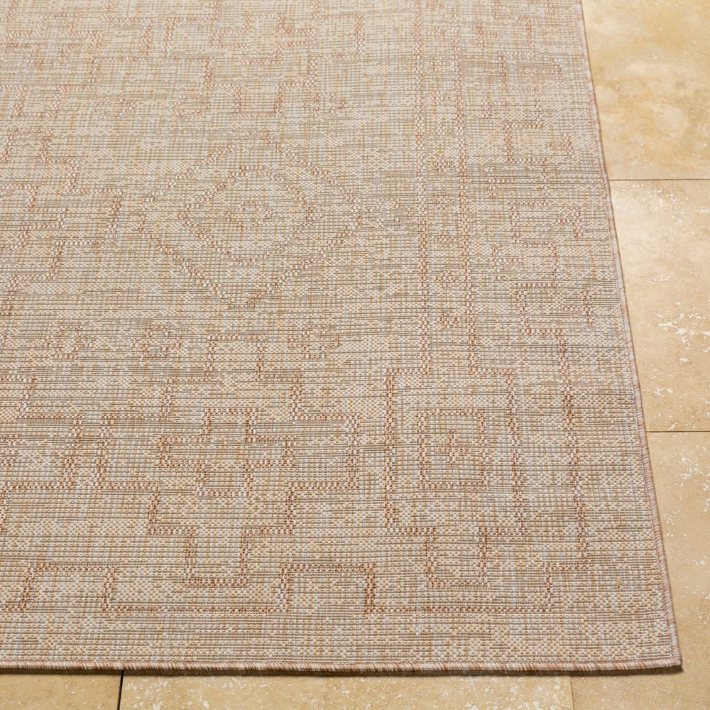 Livabliss Tuareg Flatweave Polypropylene Area Rug Global Pattern Indoor Outdoor Patio TRG2317-9212
