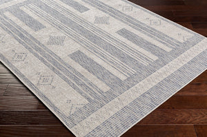 Livabliss Tuareg Flatweave Polypropylene Outdoor Rug Global Boho Pattern Weather Resistant Patio TRG2320-9212
