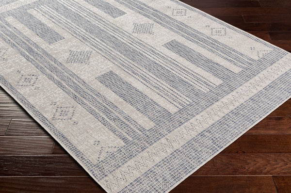 Livabliss Tuareg Flatweave Polypropylene Outdoor Rug Global Boho Pattern Weather Resistant Patio TRG2320-9212