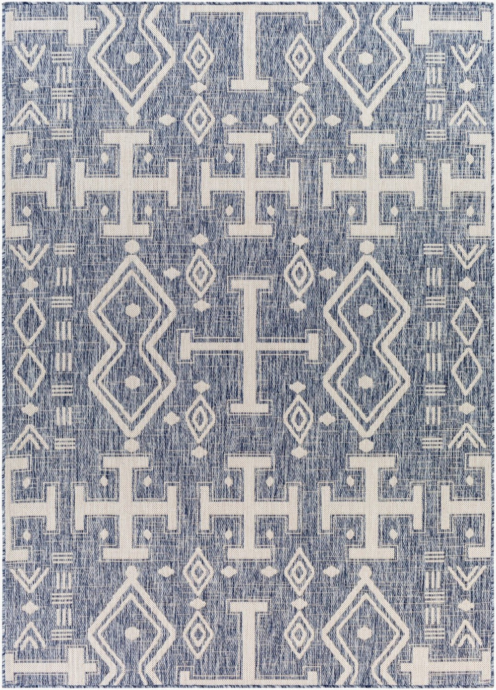 Livabliss Tuareg Machine Woven Polypropylene Low Pile Area Rug for Living Room or Patio TRG2323-679