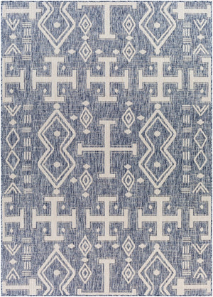Livabliss Tuareg Machine Woven Polypropylene Low Pile Area Rug for Living Room or Patio TRG2323-679
