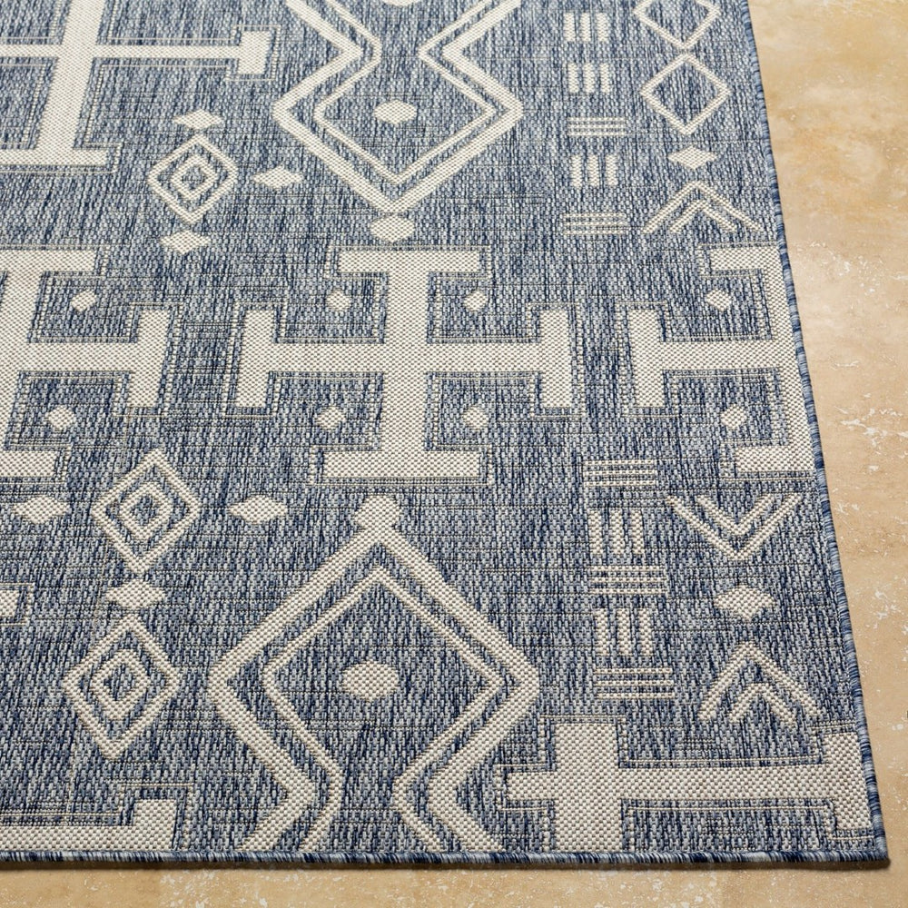 Livabliss Tuareg Machine Woven Polypropylene Low Pile Area Rug for Living Room or Patio TRG2323-679