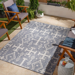 Livabliss Tuareg Machine Woven Polypropylene Low Pile Area Rug for Living Room or Patio TRG2323-679