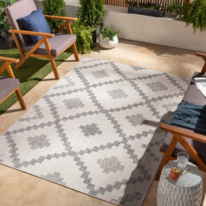 Livabliss Tuareg Flatweave Polypropylene Outdoor Rug Rustic Patio and Entryway Machine Woven TRG2324-9212