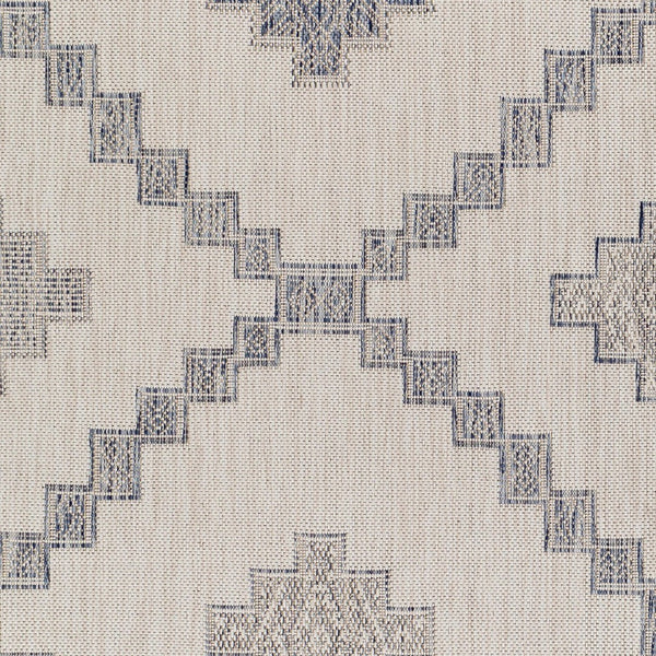 Livabliss Tuareg Flatweave Polypropylene Outdoor Rug Rustic Patio and Entryway Machine Woven TRG2324-9212