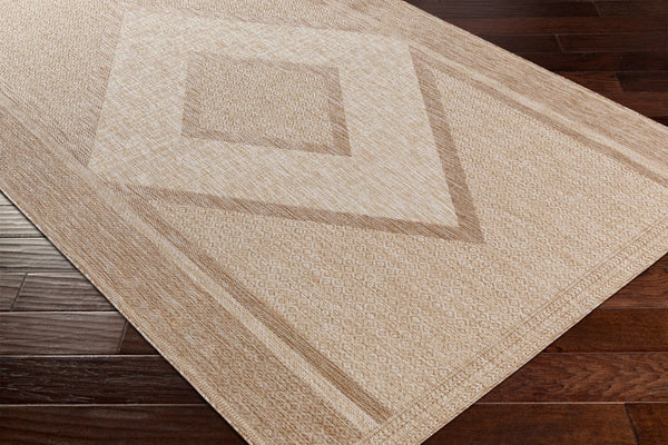 Livabliss Tuareg Flatweave Polypropylene Area Rug Southwest Motif Indoor Outdoor Living Room TRG2333-9212
