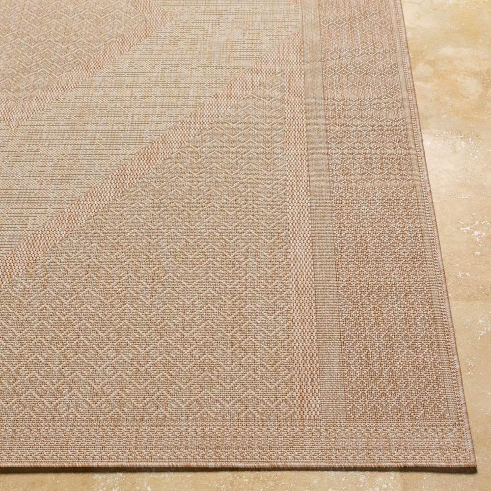 Livabliss Tuareg Flatweave Polypropylene Area Rug Southwest Motif Indoor Outdoor Living Room TRG2333-9212