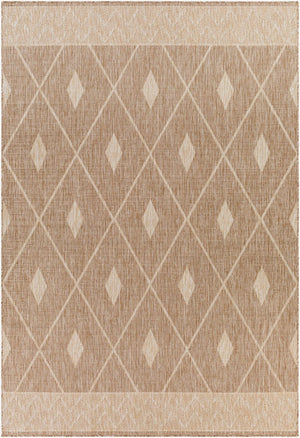 Livabliss Tuareg Global Bohemian Flatweave Polypropylene Area Rug for Indoor Outdoor Spaces TRG2335-9212