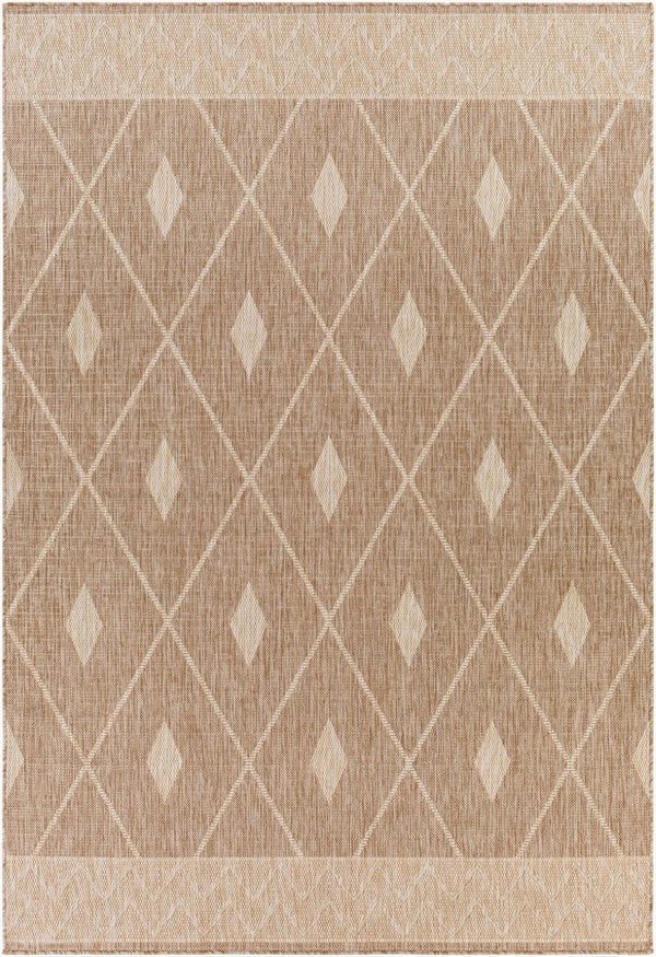 Livabliss Tuareg Global Bohemian Flatweave Polypropylene Area Rug for Indoor Outdoor Spaces TRG2335-9212