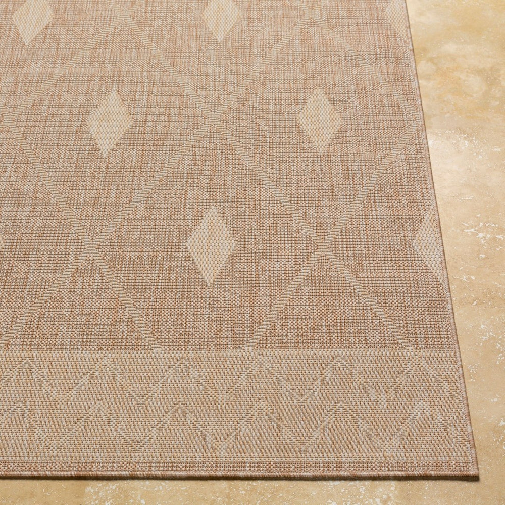 Livabliss Tuareg Global Bohemian Flatweave Polypropylene Area Rug for Indoor Outdoor Spaces TRG2335-9212