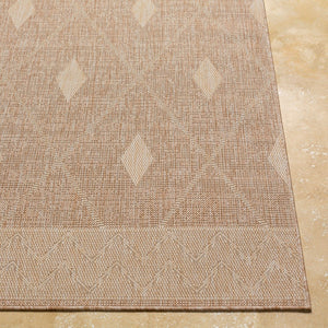 Livabliss Tuareg Global Bohemian Flatweave Polypropylene Area Rug for Indoor Outdoor Spaces TRG2335-9212