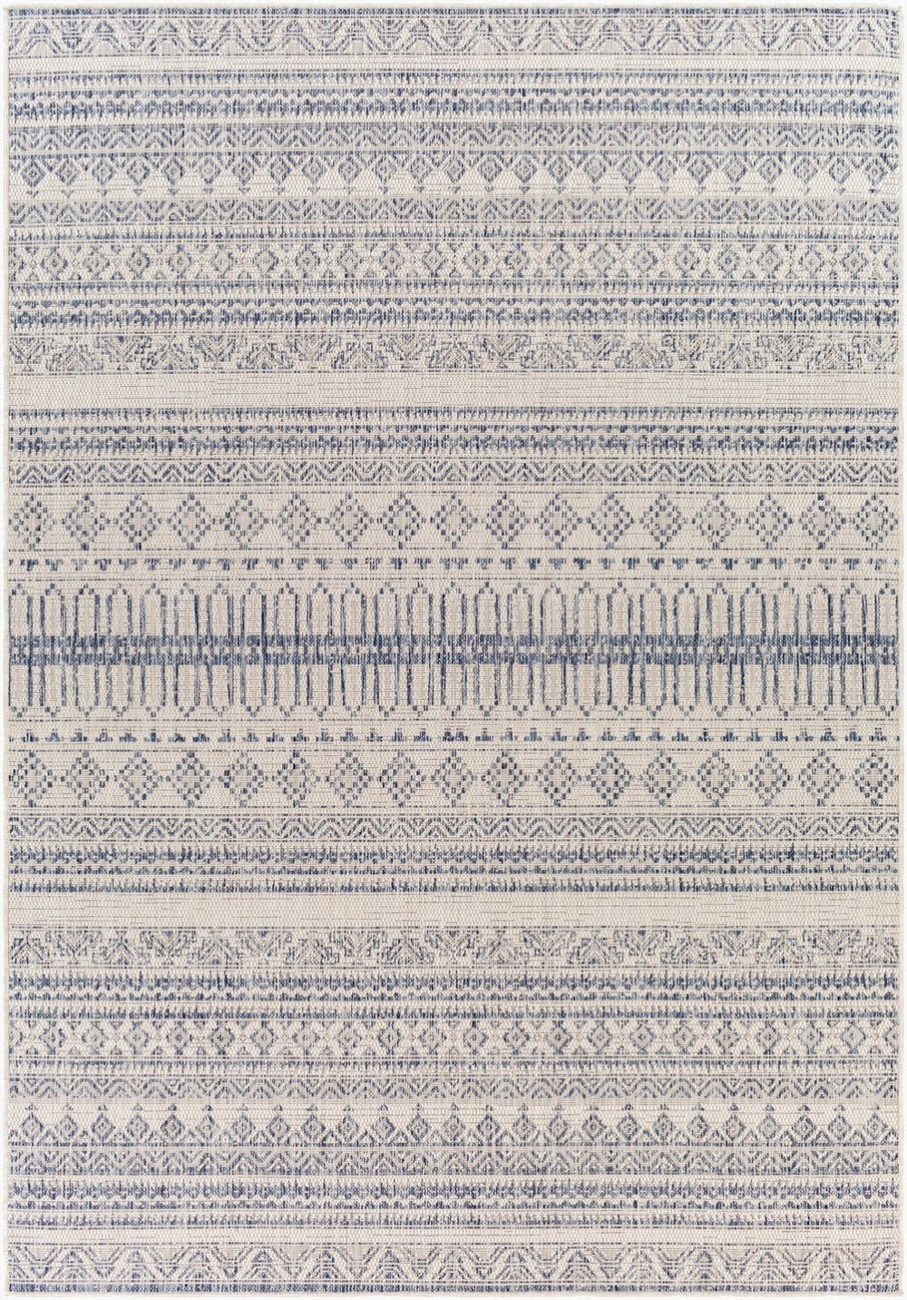 Livabliss Tuareg Global Pattern Polypropylene Area Rug Machine Woven for Indoor Outdoor Use TRG2338-679