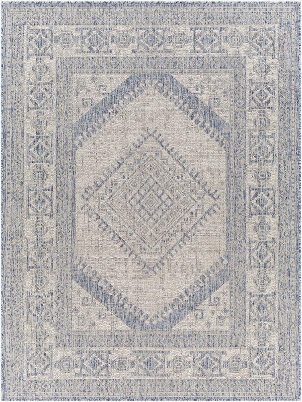 Livabliss Tuareg Flatweave Area Rug Bohemian Global Pattern Polypropylene Indoor Outdoor Use TRG2345-9212
