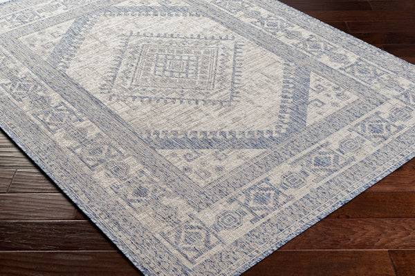 Livabliss Tuareg Flatweave Area Rug Bohemian Global Pattern Polypropylene Indoor Outdoor Use TRG2345-9212