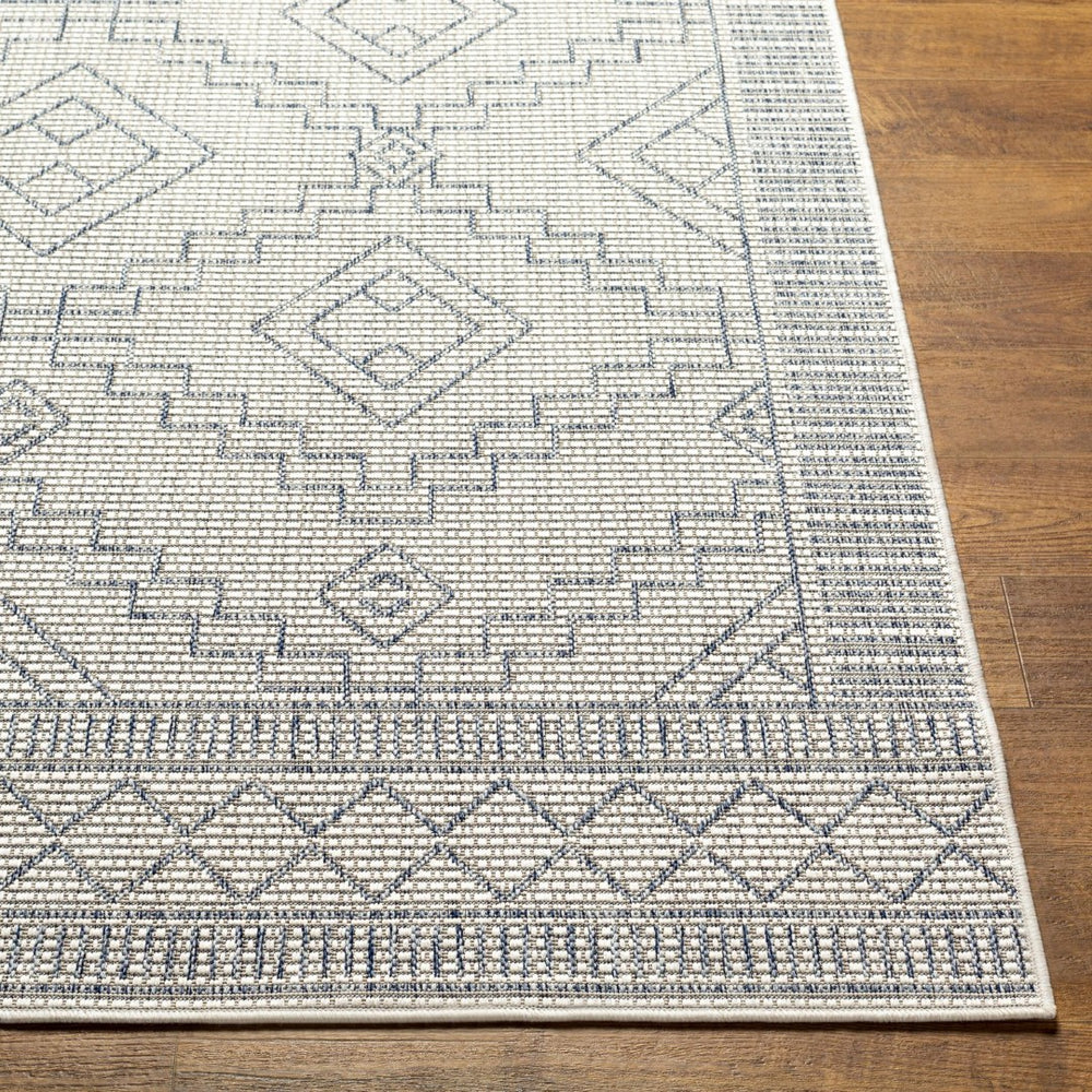Livabliss Tuareg Global Bohemian Polypropylene Flatweave Rug for Indoor Outdoor Living Spaces TRG2356-9212