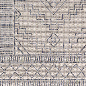 Livabliss Tuareg Global Bohemian Polypropylene Flatweave Rug for Indoor Outdoor Living Spaces TRG2356-9212