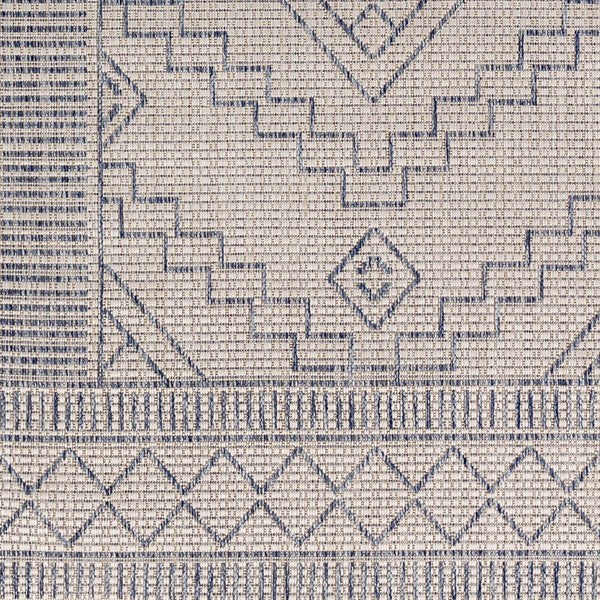 Livabliss Tuareg Global Bohemian Polypropylene Flatweave Rug for Indoor Outdoor Living Spaces TRG2356-9212