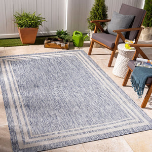 Livabliss Tuareg Flatweave Polypropylene Area Rug Cottage Style Uv Resistant Outdoor Patio TRG2370-537