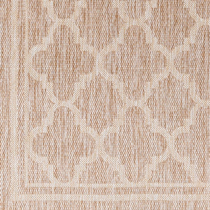 Livabliss Tuareg Geometric Traditional Area Rug Low Pile Polypropylene for Indoor Outdoor Rooms TRG2373-9212