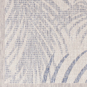 Livabliss Tuareg Tropical Coastal Flatweave Polypropylene Area Rug for Indoor Outdoor Spaces TRG2383-537