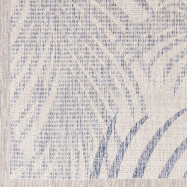 Livabliss Tuareg Tropical Coastal Flatweave Polypropylene Area Rug for Indoor Outdoor Spaces TRG2383-537