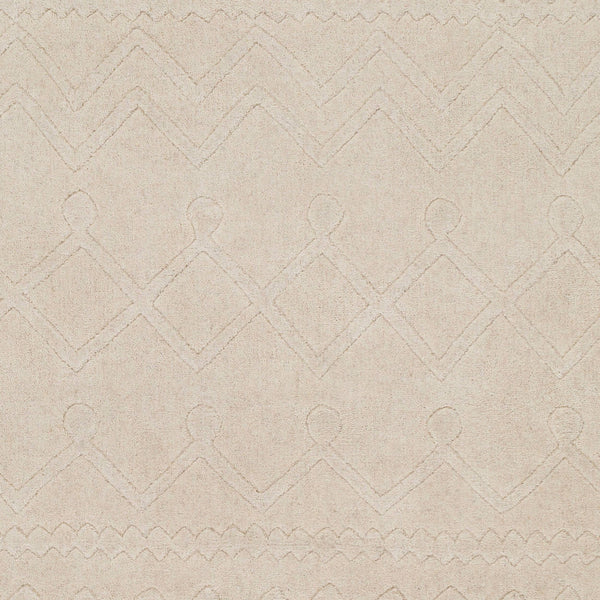 Surya Taraash Trh-2300 2'6" X 8' Luxurious Handmade Wool Rug - Modern Decor, Medium Pile, Spot Clean Only Beige Wool Trh2303-268