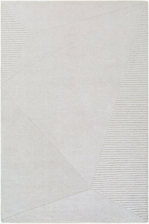 Livabliss Taraash Hand Loomed Wool Accent Rug Arts and Crafts Traditional Pattern for Entryways Ivory, Light Gr 5' x 7'6" TRH2308-576