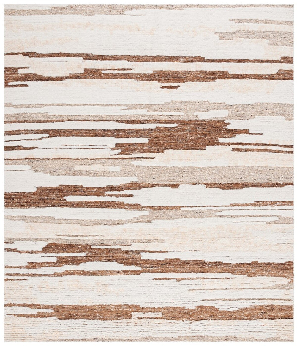 Safavieh Tribeca 113 Hand Knotted Modern Rug Ivory / Beige 6' x 9'