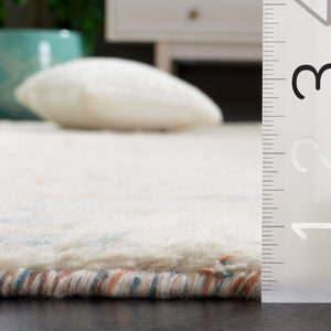 Safavieh Tribeca 114 Hand Knotted  Rug X23 Blue / Rust TRI114A-9