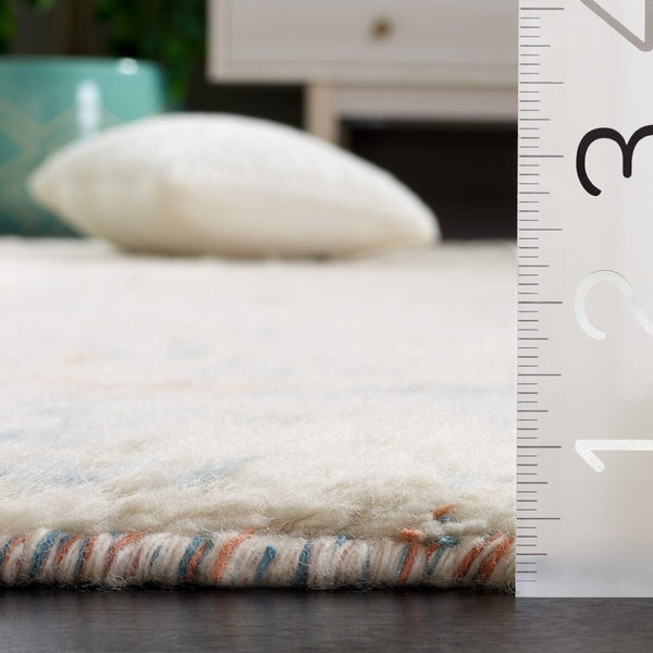 Safavieh Tribeca 114 Hand Knotted  Rug X23 Blue / Rust TRI114A-9