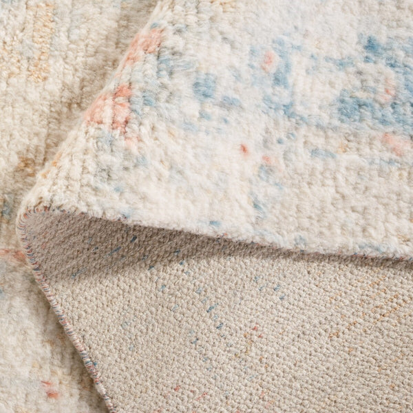 Safavieh Tribeca 114 Hand Knotted  Rug X23 Blue / Rust TRI114A-9