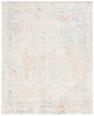 Safavieh Tribeca 114 Hand Knotted  Rug X23 Blue / Rust TRI114A-9