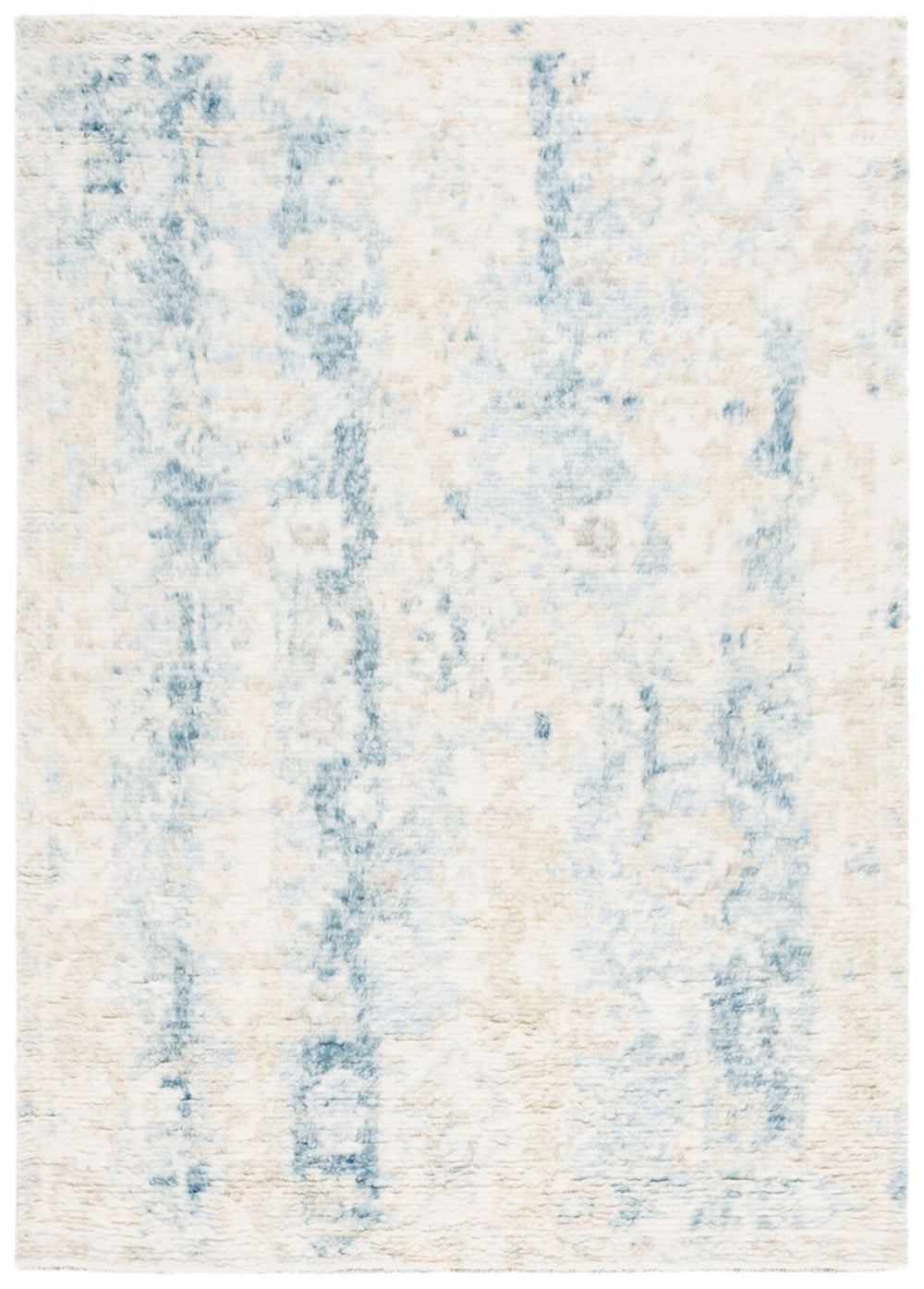 Safavieh Tribeca 116 Hand Knotted Modern Rug Blue / Ivory TRI116A-6