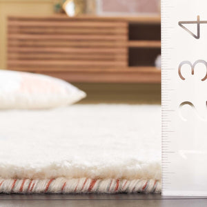 Safavieh Tribeca 118 Hand Knotted Modern Rug Ivory / Pink TRI118A-6